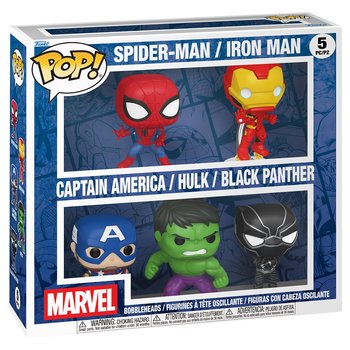 Funko POP! Bobble-Head Figuren Superhelden 5er Set