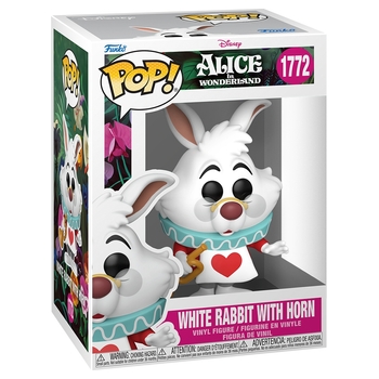 Funko POP! Figuur 1772 Disney Alice in Wonderland wit Konijn met Hoorn