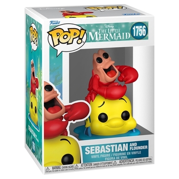 Funko POP! Figur 1756 Disney Die kleine Meerjungfrau Sebastian & Fabius