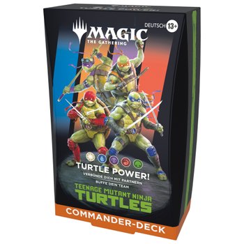 Magic The Gathering Karten Teenage Mutant Ninja Turtles Commander-Deck