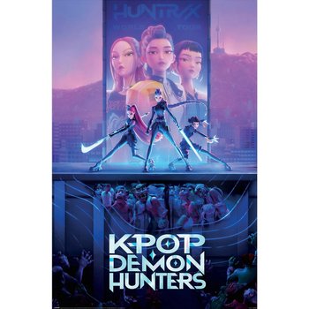 K-Pop Demon Hunters - Affiche Huntrix 61 x 91,5 cm