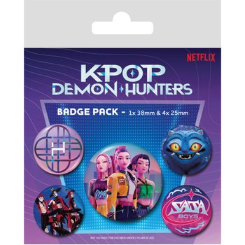 K-Pop Demon Hunters - Pack 5 Badges