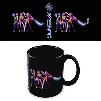 KPop Demon Hunters Huntrix Black Mug 11oz