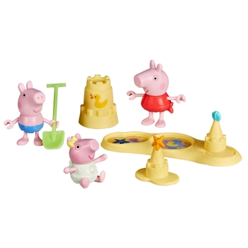 Peppa Pig Broer en Zus op het Strand Set