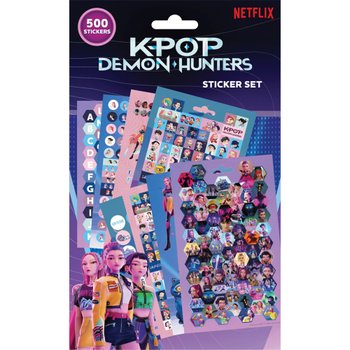 K-Pop Demon Hunters - Set de 500 Stickers