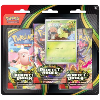 Pokémon Trading Card Game (TCG): Mega Evolution Perfect Order Booster 3 Pack