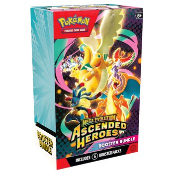 Pokémon Trading Card Game (TCG): Mega Evolution Ascended Heroes Booster Bundle