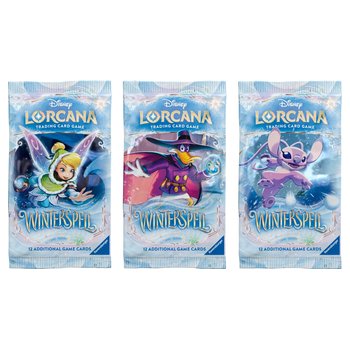 Disney Lorcana Trading Card Game (TCG): Winterspell Booster Pack Assortment