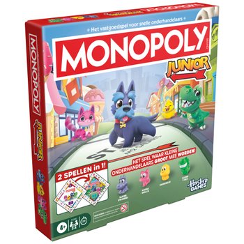 Monopoly Junior 2-in-1