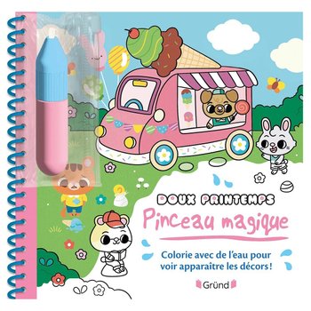 Pinceau Magique - Livre Doux Printemps