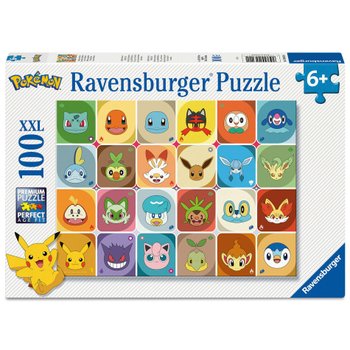 Ravensburger Kinder-Puzzle Pokémon Gesichter 100 XXL Teile