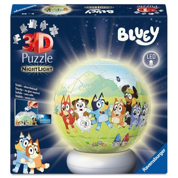Bluey - Puzzle 3D Veilleuse 72 Pièces