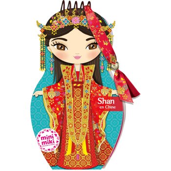 Mini Miki - Livre de Coloriage Shan en Chine