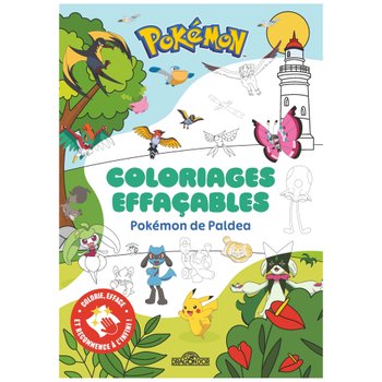 Pokémon - Livre de Coloriages Effaçables Pokémon de Paldea