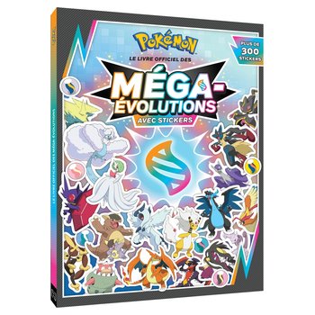 Pokémon - Livre Méga Évolution 300 Stickers