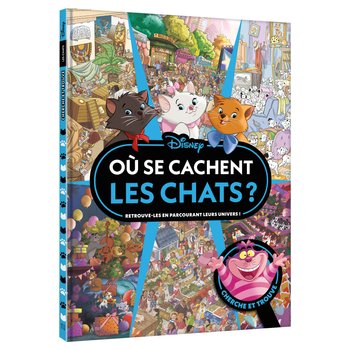 Disney - Livre Cherche Et Trouve Où Se Cachent Les Chats ?
