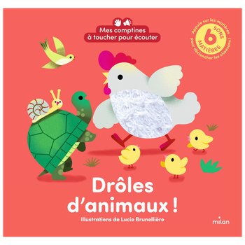 Livre Sonore Drôles d'Animaux à Toucher