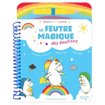 Livre Gaston la Licorne et Le Feutre Magique des Émotions