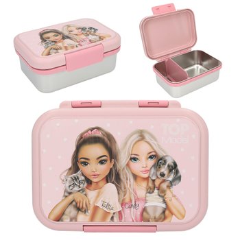 TOPModel Brotdose Edelstahl rosa