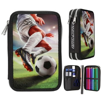 Action World 2 Fach Federtasche Fußball