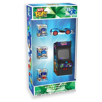 Funko Bitty POP! Sonic Kit de Démarrage avec Véhicule et Borne d'Arcade