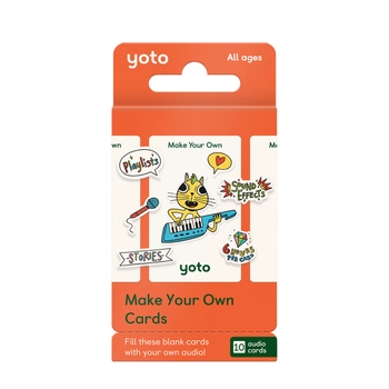 Yoto Make Your Own Card 10 Pack
