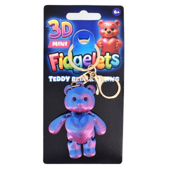 Fidgelets 3D Mini Teddy Keyrings