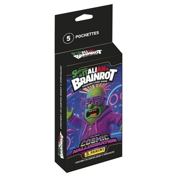 Panini - Skifidol Italian Brainrot Blister 5 Pochettes Série 2 Beta Cosmic Hallucination