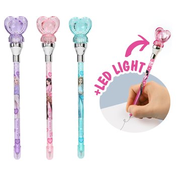 TOPModel Kugelschreiber mit Licht sortiert