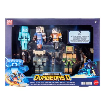 Minecraft - Dungeons II Coffret 3 Figurines des Abîmes