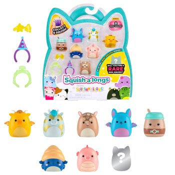 Original Squishmallows Squish-a-longs Mini-Squish Series 4 8 Pack (Wave 5)