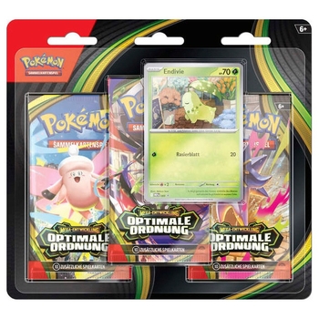 Pokémon Karten Mega-Entwicklung Optimale Ordnung Booster Pack 3er Set sortiert