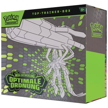 Pokémon Karten Mega-Entwicklung Optimale Ordnung Top-Trainer-Box