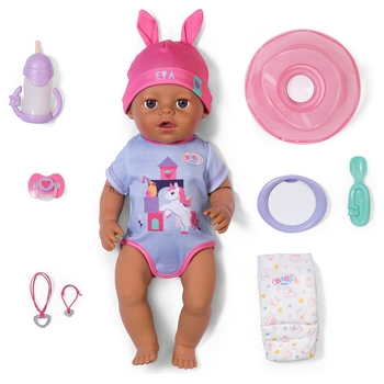BABY born Eva mit Click & Play Funktion 43 cm