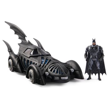 DC Comics - Batman Forever Coffret Retro Collection Batmobile avec Figurine Batman