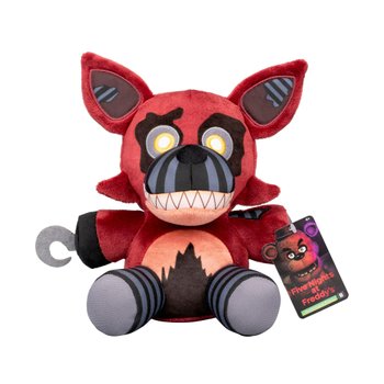 Five Nights at Freddy's Nightmare Foxy Plush Stuffie with Glow-in-the-Dark Eyes 20cm