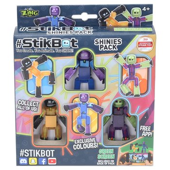 StikBot Shinies Poseable Figures 3 Pack