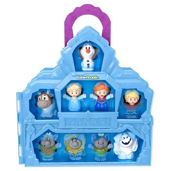 Fisher-Price - Little People Coffret Château 2-en-1 La Reine des Neiges