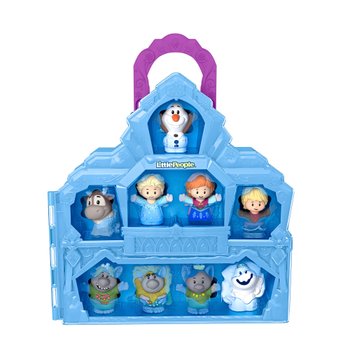 Fisher-Price Little People Disney Frozen Tragbarer Schlosskoffer & Spielset