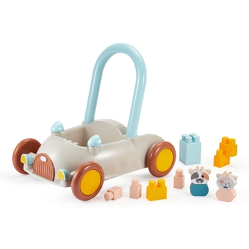 BB Abrick - Trotteur Pousseur Baby Walker avec 16 Accessoires