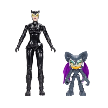 Sonic - DC Comics Coffret 2 Figurines Rouge et Catwoman