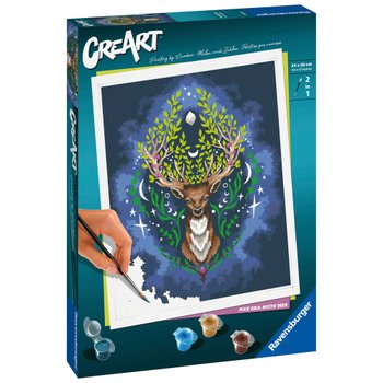 CreArt - Cerf Mystique 24 x 30 cm