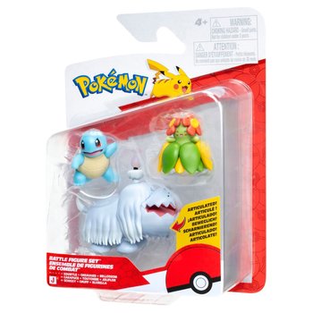Pokémon Battle Figuren Schiggy Blubella Gruff 3er Set