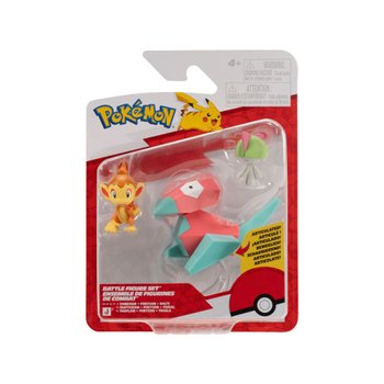 Pokemon Battle Figures 3 Pack Chimchar, Ralts and Porygon