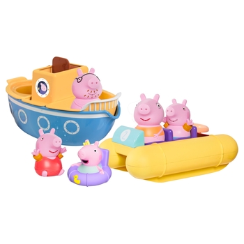 Peppa Pig Boat Adventure Set with Evie Pig
