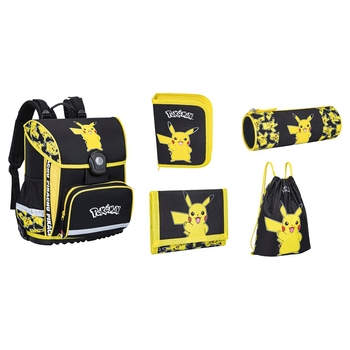 Pokémon Rucksack Pikachu schwarz/gelb
