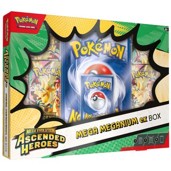 Pokémon Trading Card Game (TCG): Mega Evolution Ascended Heroes Mega Meganium ex Box