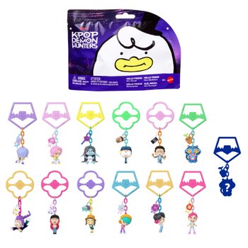Netflix KPop Demon Hunters Hello Friend Character Keychain Assortment