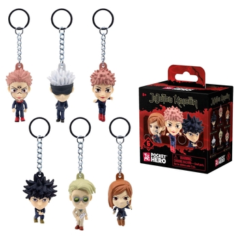 YuMe Pocket Hero Schlüsselanhänger Jujutsu Kaisen sortiert