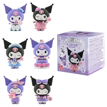 YuMe Hello Kitty Figur Geburtstags-Kuromi 5 cm sortiert